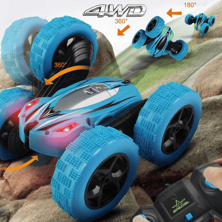 RC Stunt Car: 360° Flip 4WD