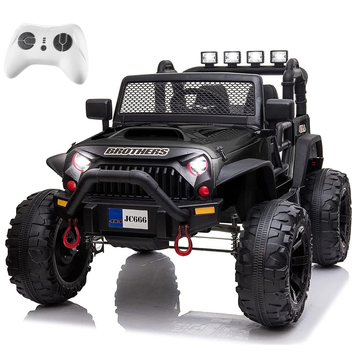 Black Jeep Kids Ride-On Car